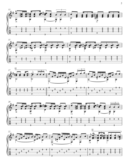 I Will Survive by Gloria Gaynor Electric Guitar - Digital Sheet Music