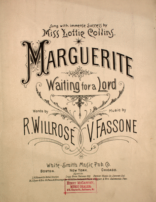Marguerite. Waiting for a Lord