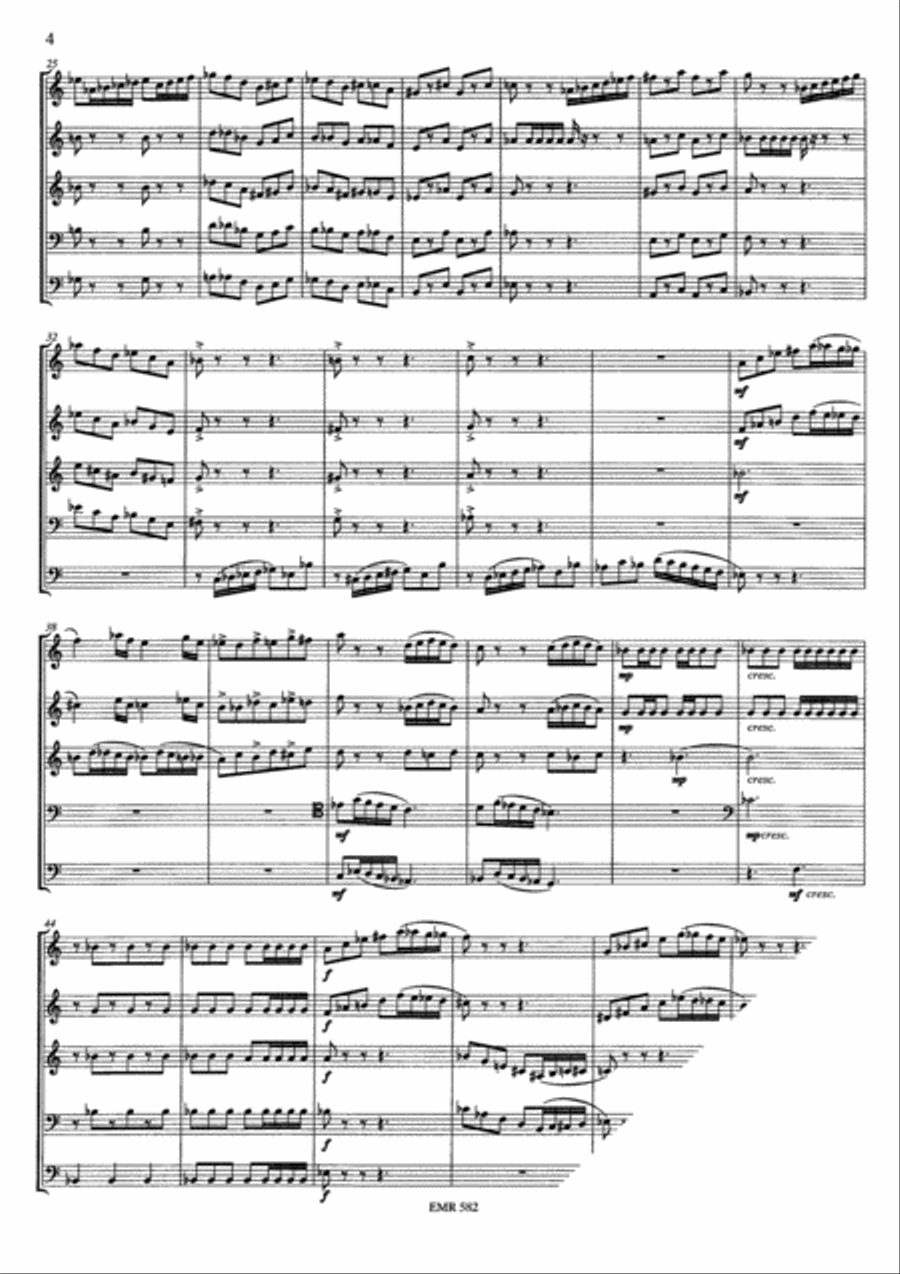 Quintettino No. 1 Quintettino No. 1 Brass Quintet scores gallery preview page 8