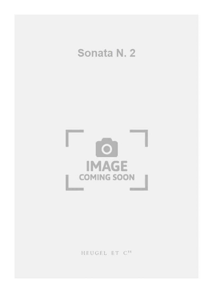 Sonata N. 2 Piano Solo scores gallery preview page 1