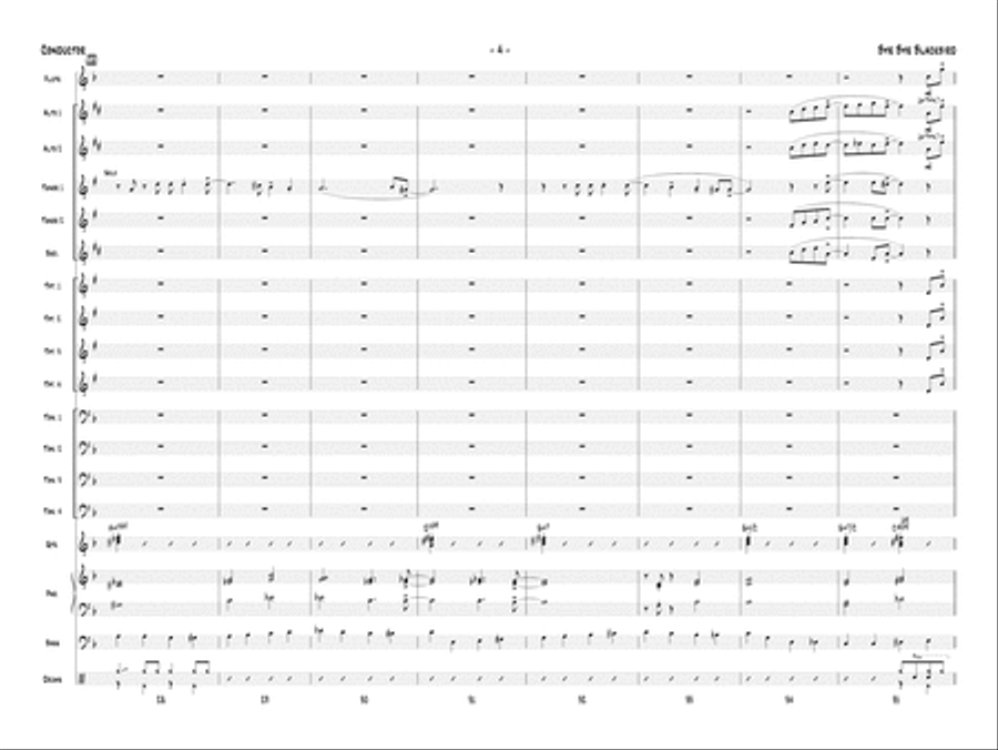 Bye Bye Blackbird: Score Jazz Ensemble scores gallery preview page 6