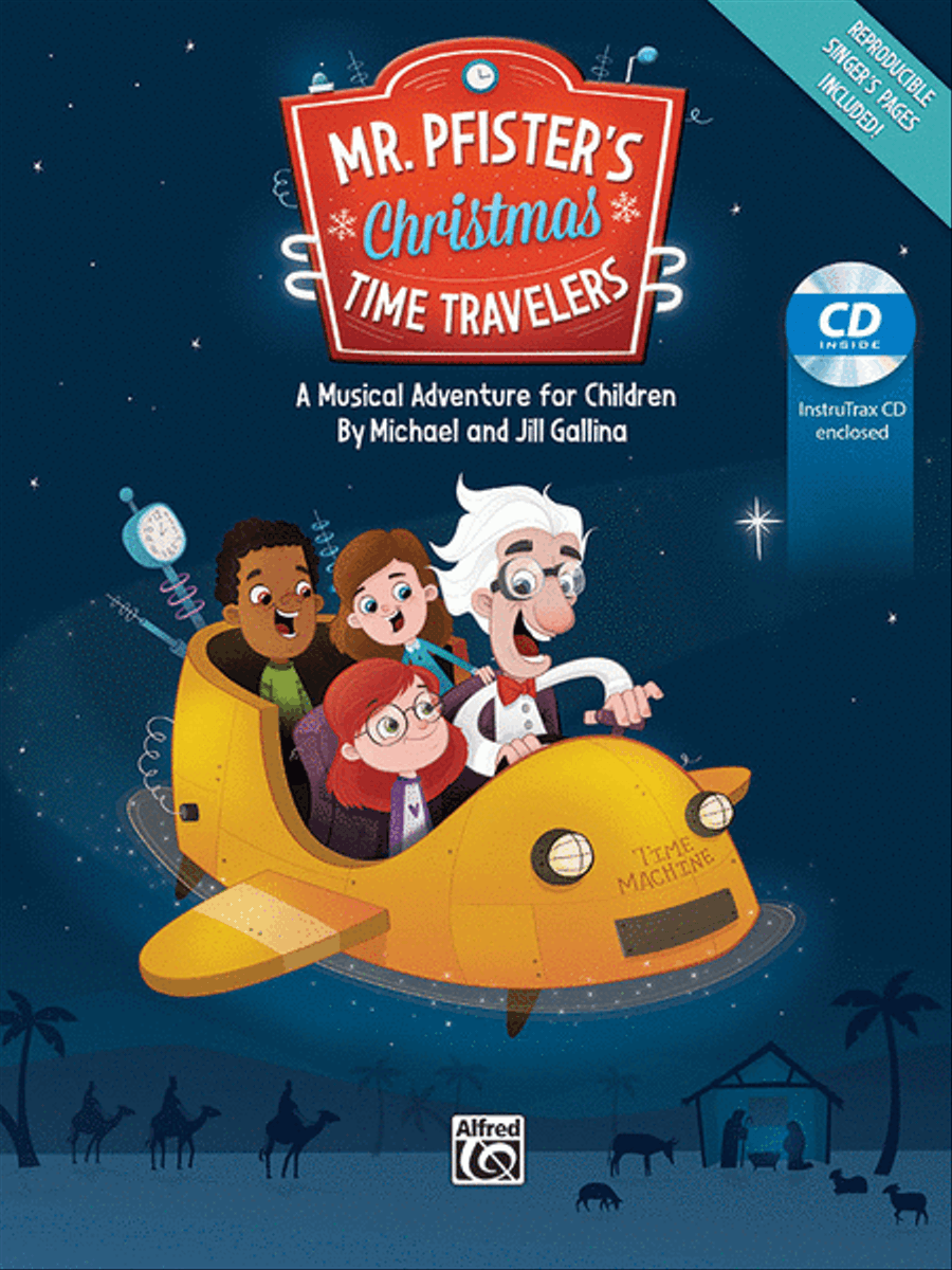 Mr. Pfister's Christmas Time Travelers Choir scores gallery preview page 1