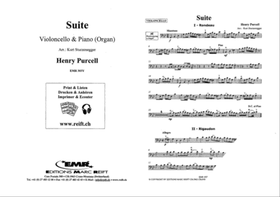 Suite Organ scores gallery preview page 2