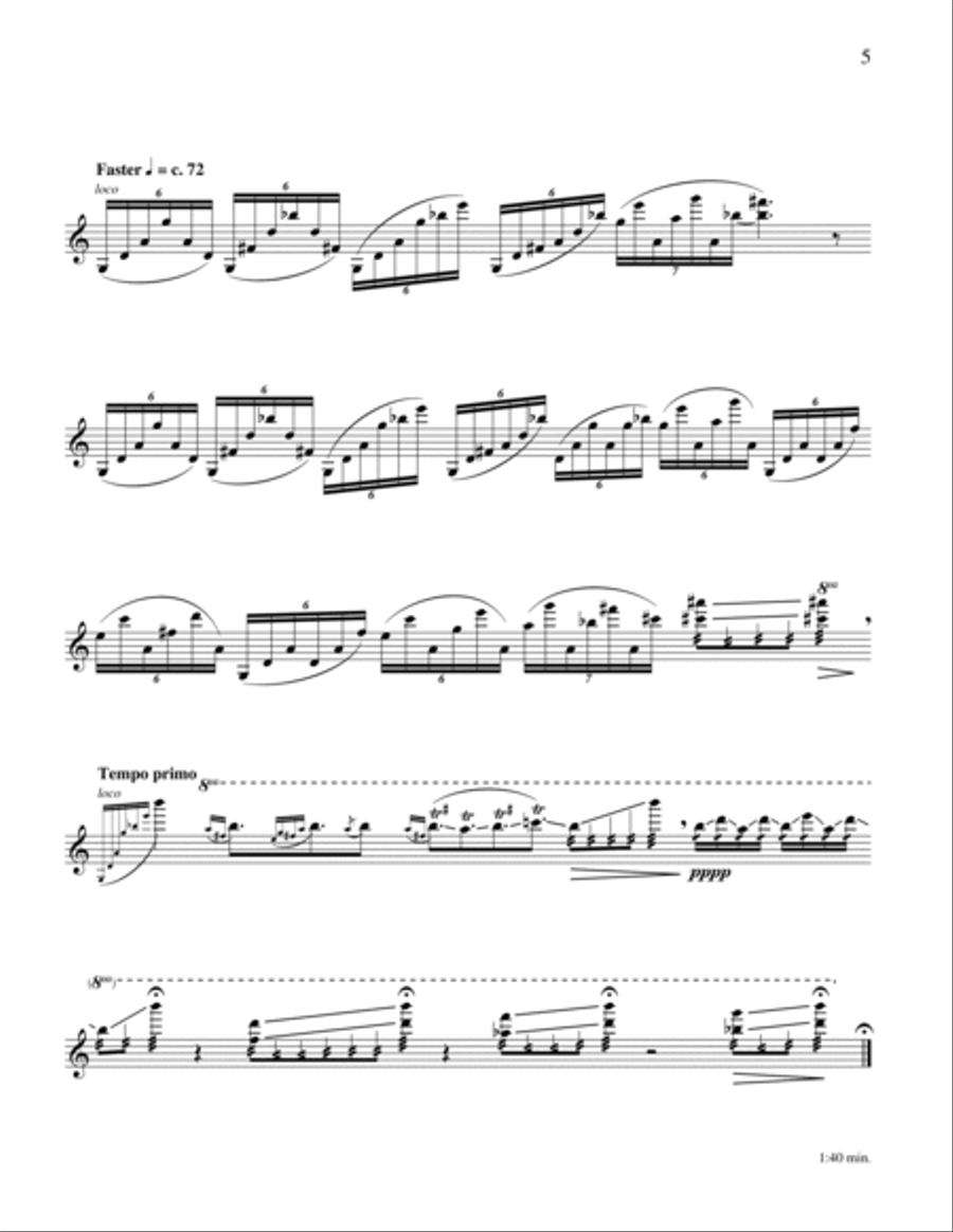 Varley Suite Violin Solo scores gallery preview page 4