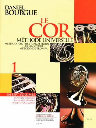 Book cover for Method For The French Horn - Vol.1 (horn)