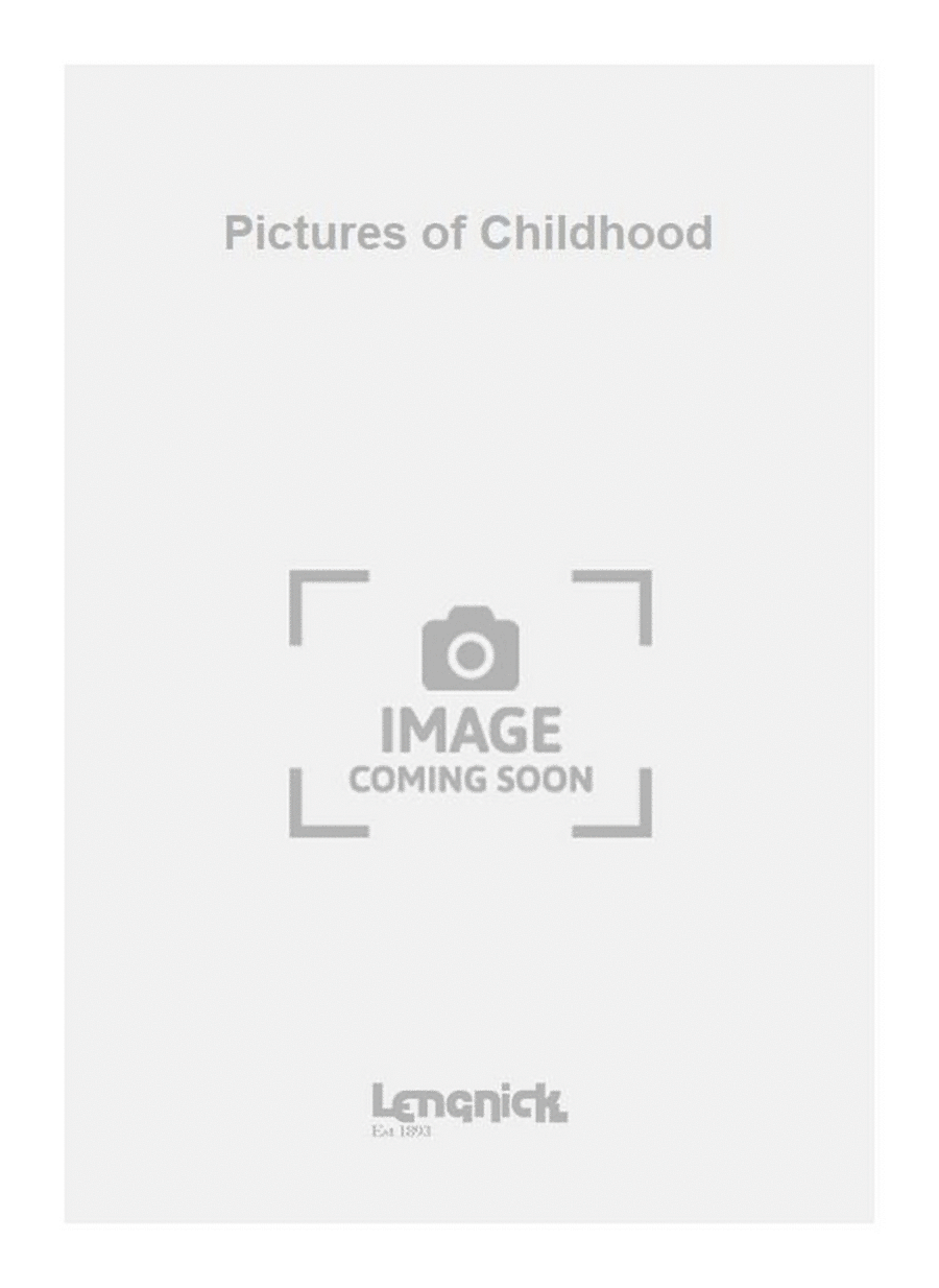 Pictures of Childhood Pictures of Childhood Piano Solo scores gallery preview page 1