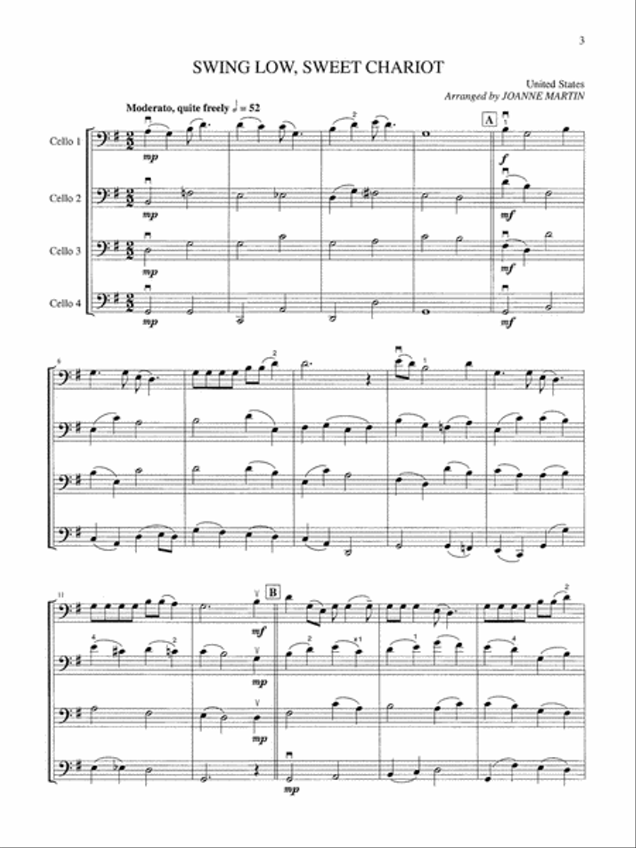 Folk Strings for Ensemble School and Community scores gallery preview page 8