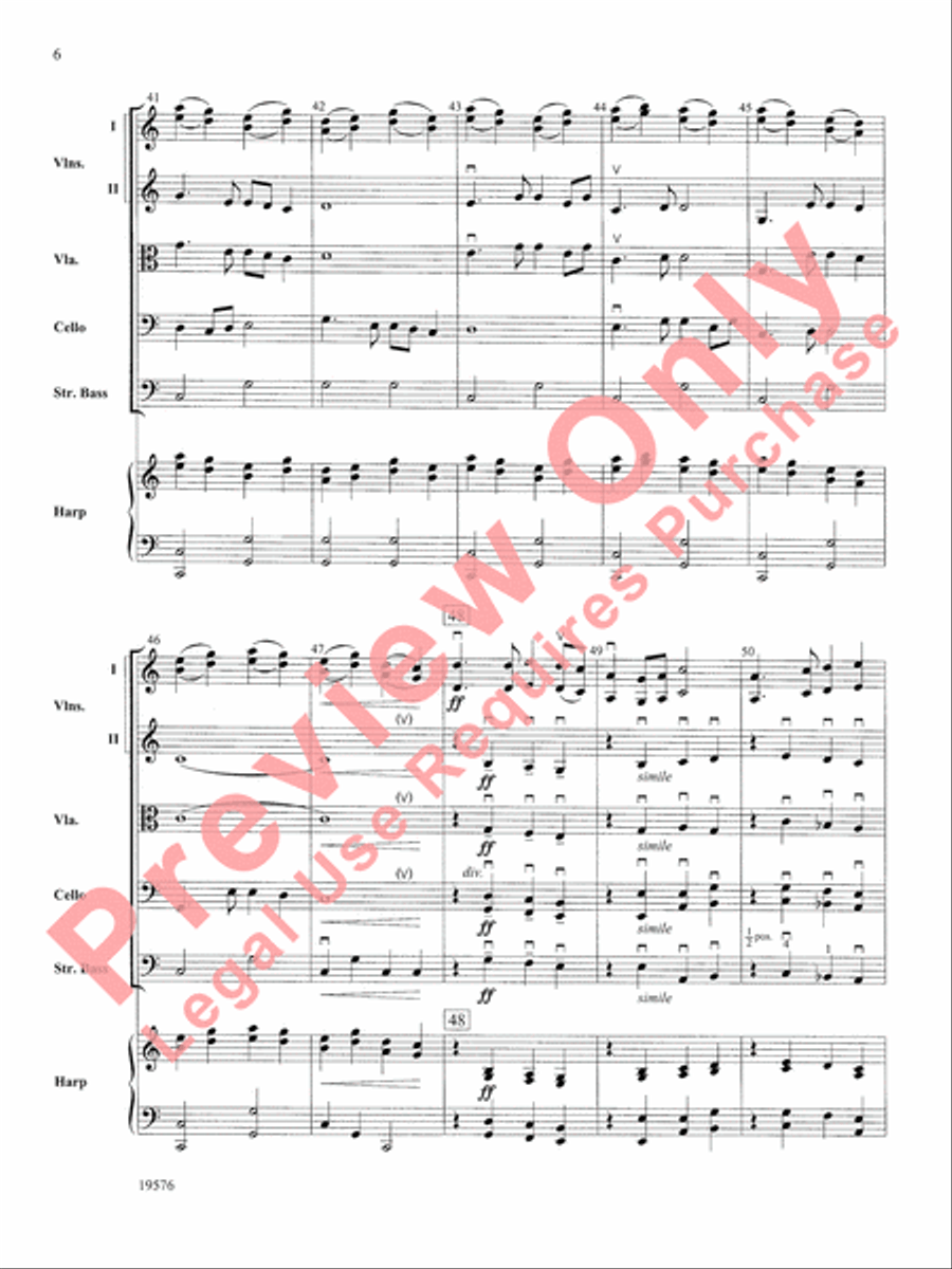 Spring Breezes String Orchestra scores gallery preview page 7
