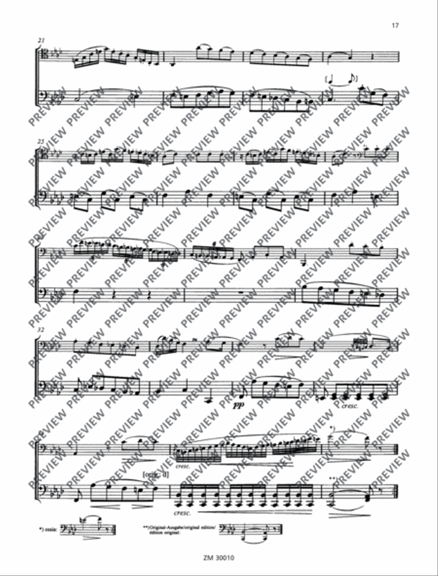 6 Sonatas Bassoon scores gallery preview page 18