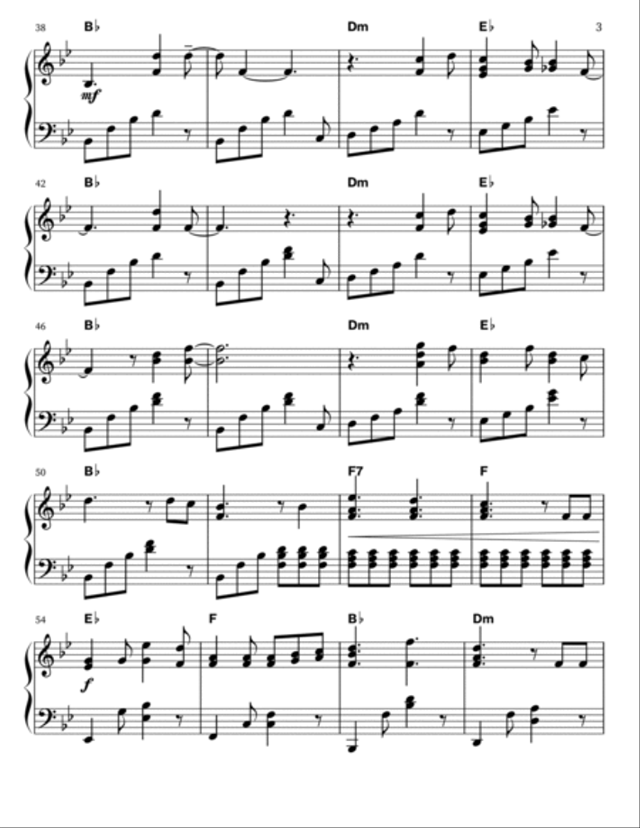 Until I Found You Piano Solo scores gallery preview page 3