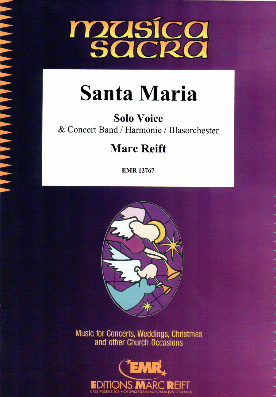 Santa Maria Santa Maria Concert Band scores gallery preview page 1