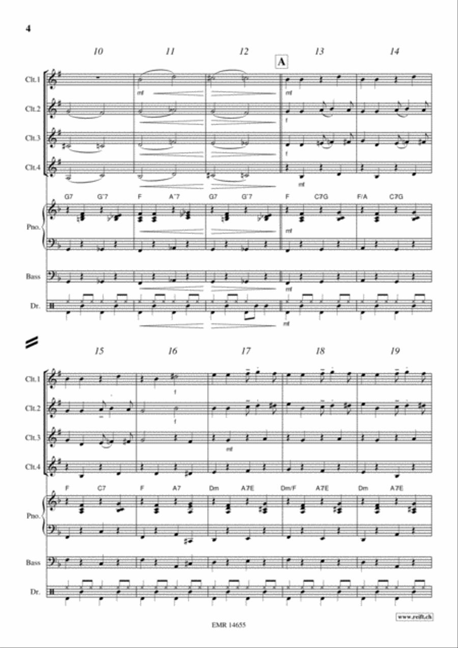 Good Friends Clarinet scores gallery preview page 4