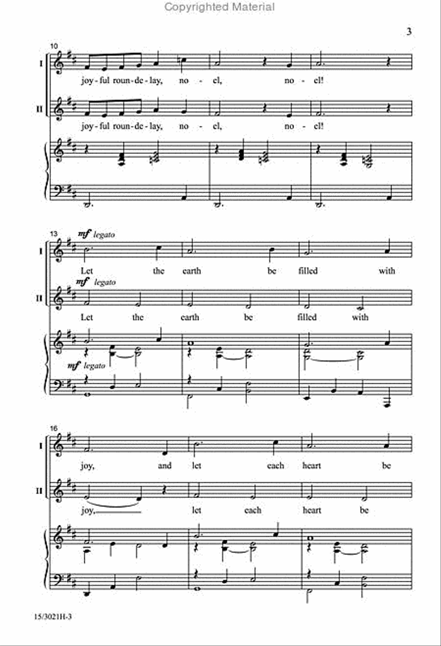 A Holiday Roundelay 2-Part scores gallery preview page 3