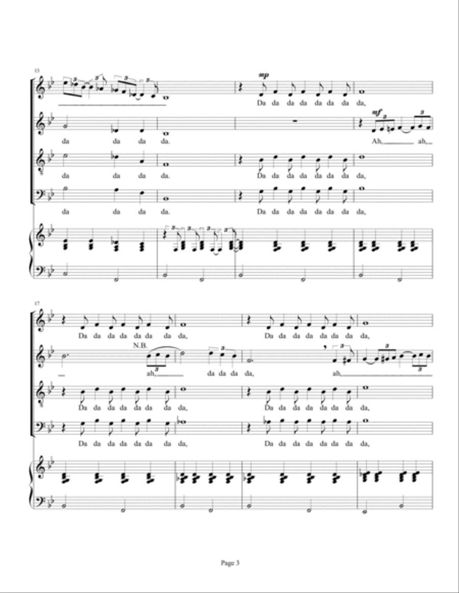 The Creole Love Call The Creole Love Call 4-Part scores gallery preview page 3