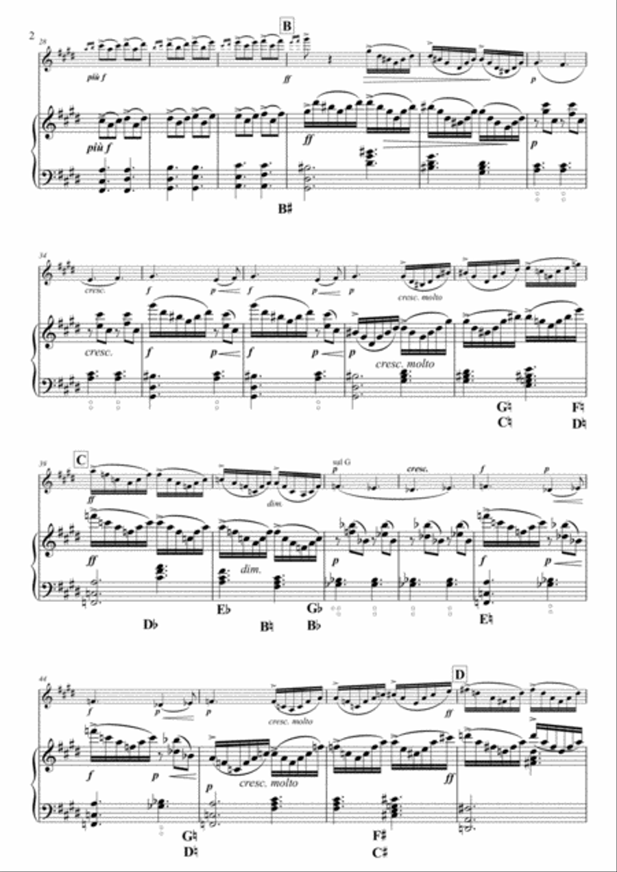 Peer Gynt Suite: Morning Mood, In the Hall of Mountain King, Solvejg's Song String Duet scores gallery preview page 4