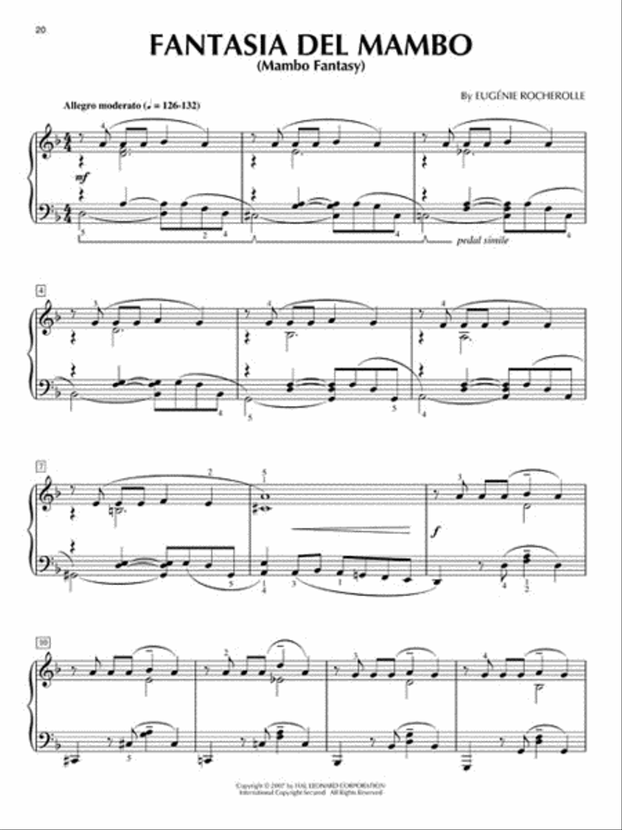 Recuerdos Hispanicos Piano Solo scores gallery preview page 6