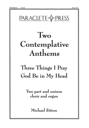 Book cover for Two Contemplative Anthems
