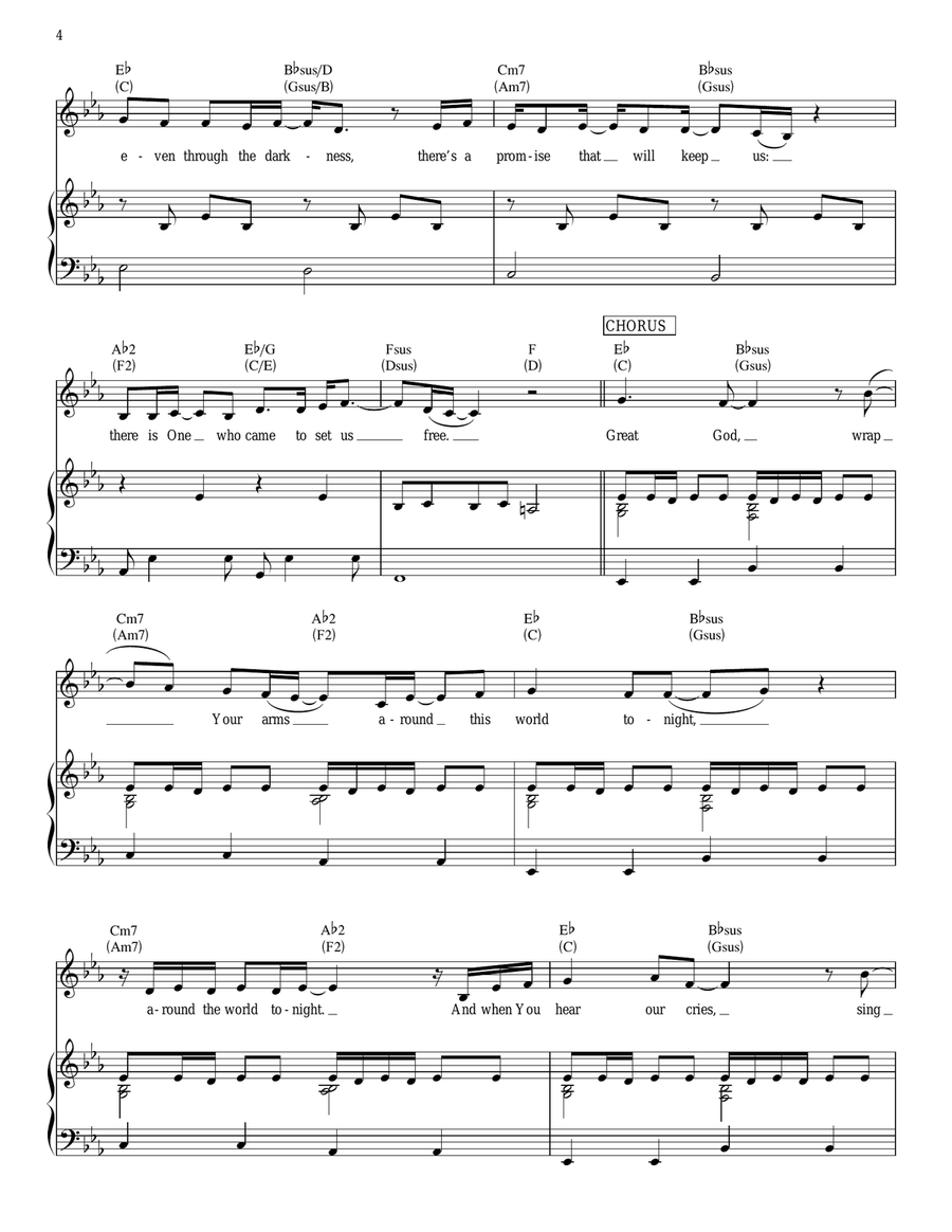 Sing Along Sing Along Piano, Vocal, Guitar scores gallery preview page 4