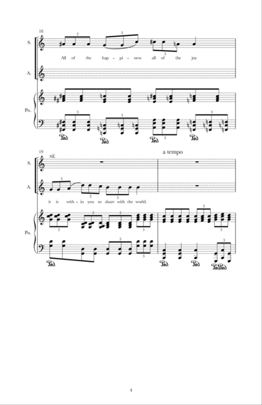 Let Us Go Voice scores gallery preview page 4