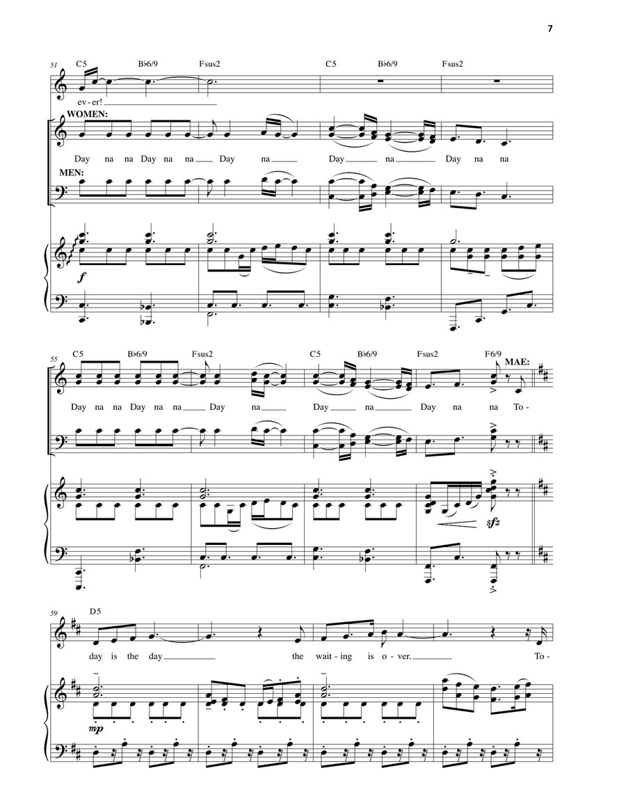 Live Like This Live Like This Piano, Vocal scores gallery preview page 5
