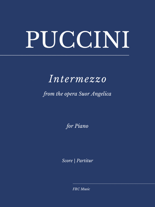 Intermezzo from Suor Angelica (for Piano)