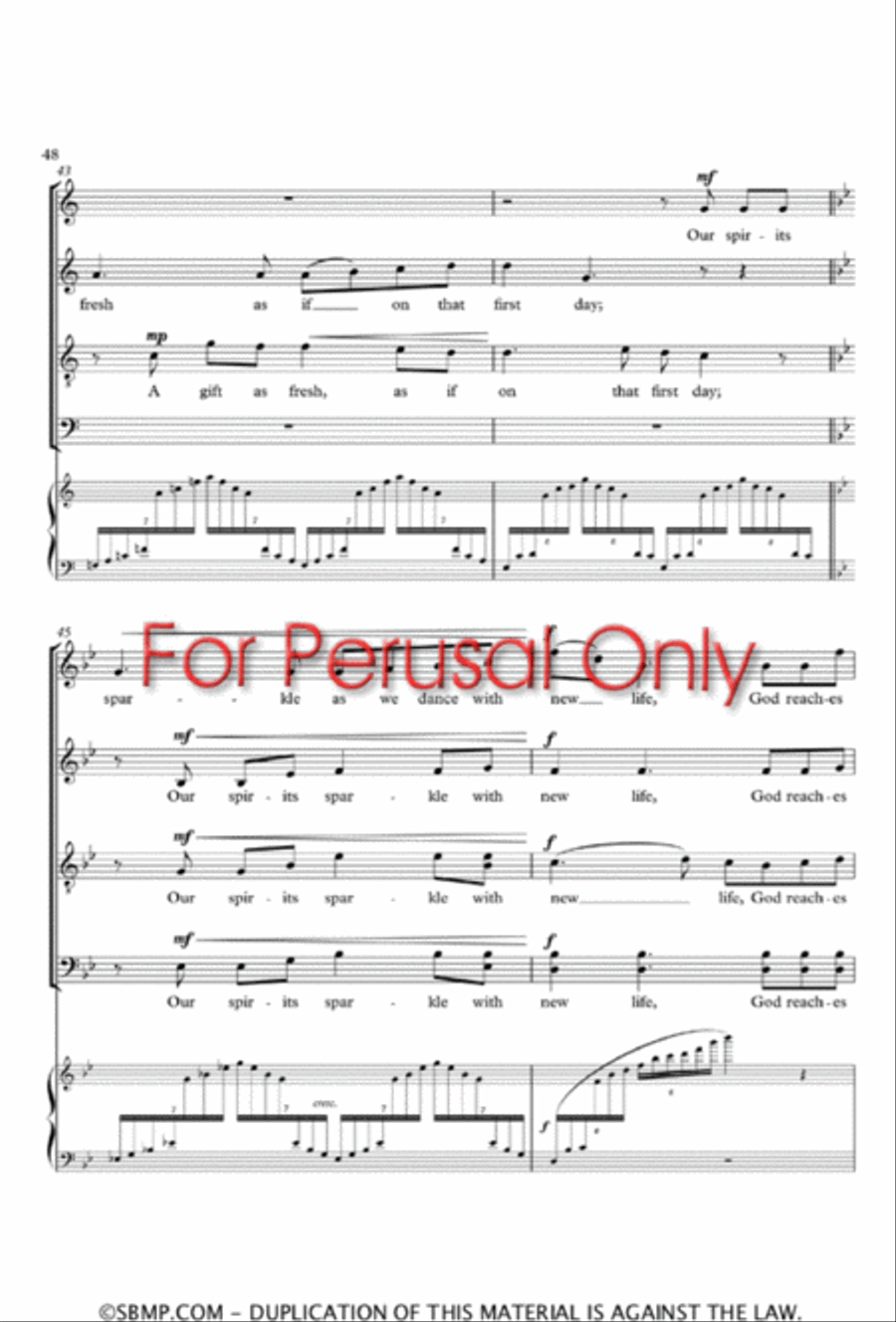 The Christmas Alleluias - SATB divisi Choral Book Divisi scores gallery preview page 48
