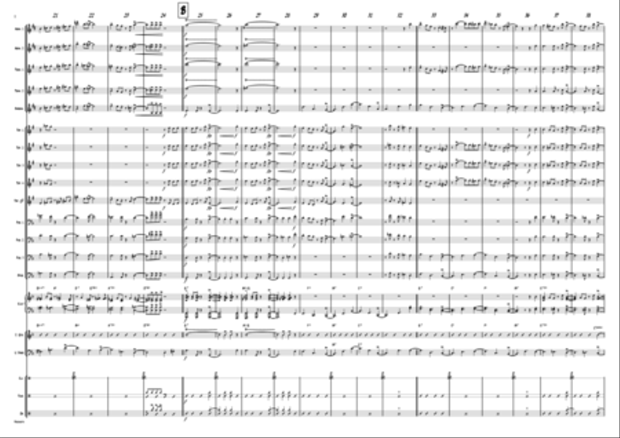 Mi Pescadito - Salsa - Big Band Jazz Ensemble scores gallery preview page 2
