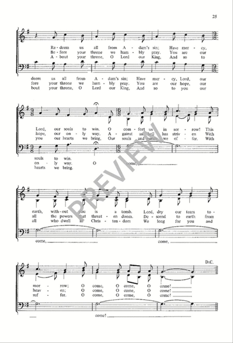 A Choir Book for Advent A Choir Book for Advent 4-Part scores gallery preview page 27