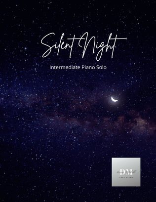 Book cover for Silent Night Intermediate Piano Solo