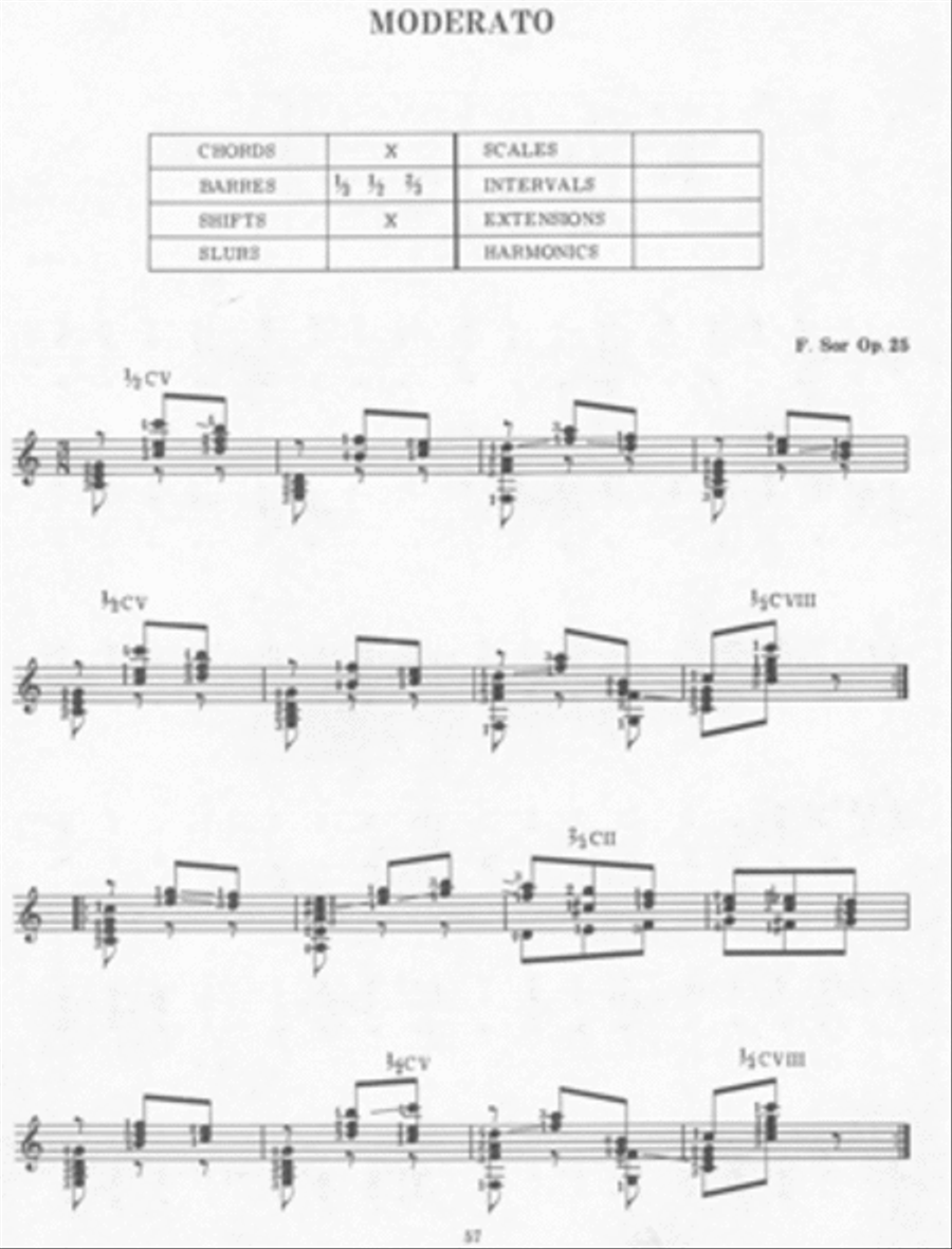 Left Hand Studies for Classical Guitar Acoustic Guitar scores gallery preview page 6