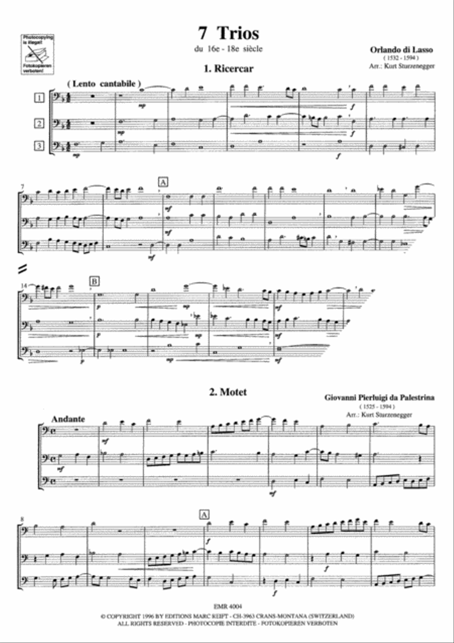 7 Trios Trombone scores gallery preview page 11