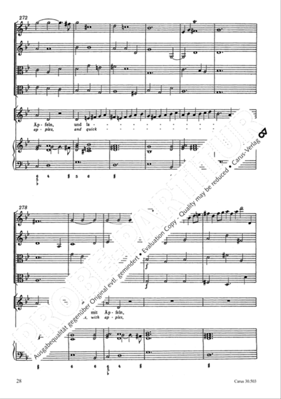 My beloved, you are fair (Meine Freundin, du bist schon) 4-Part scores gallery preview page 31