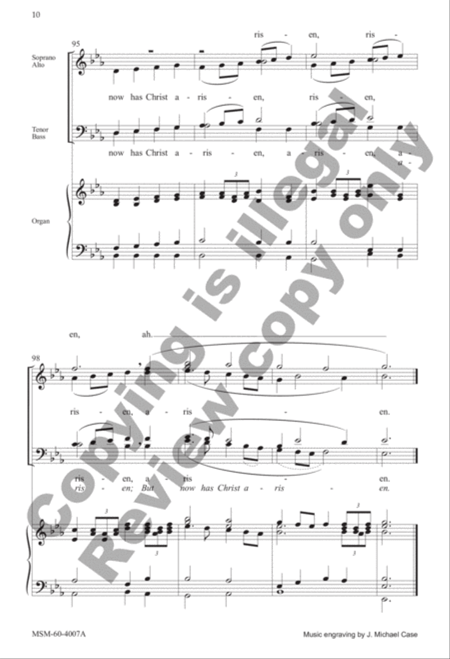 This Joyful Eastertide (Choral Score) image number null