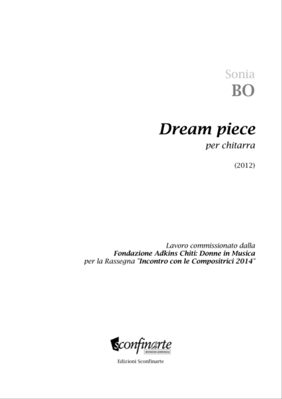 Sonia Bo: DREAM PIECE (ES 813) Acoustic Guitar scores gallery preview page 2