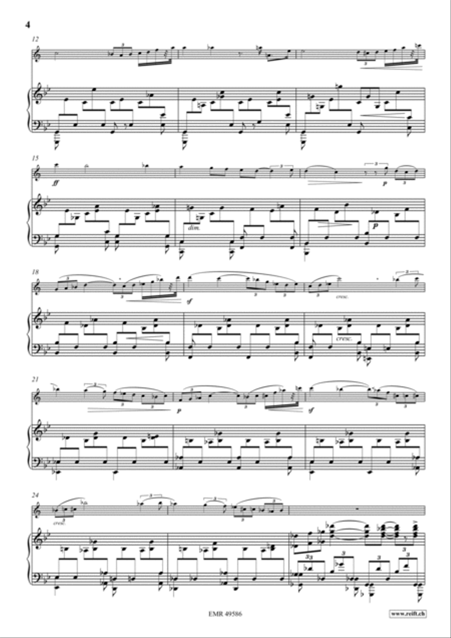 Etude Soprano Saxophone scores gallery preview page 4
