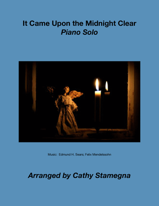 Book cover for It Came Upon the Midnight Clear (Piano Solo)