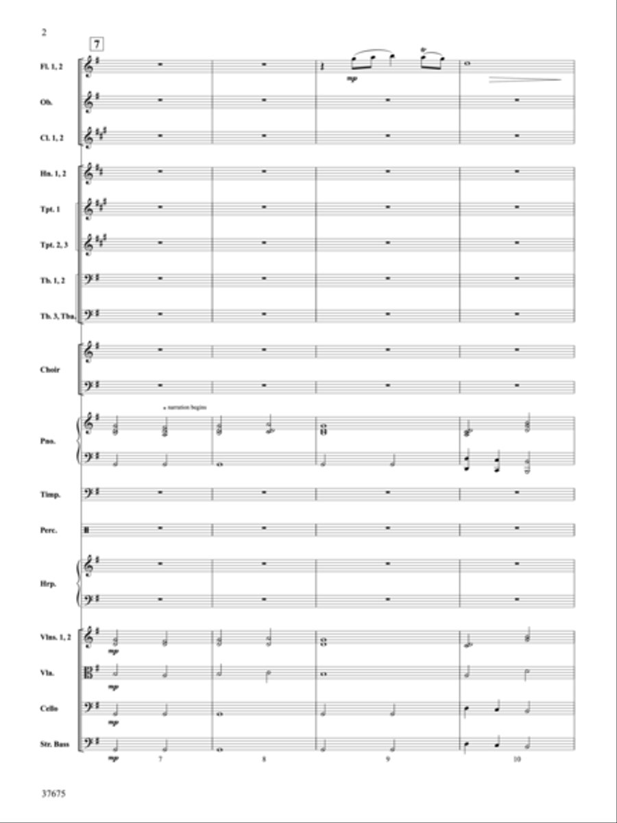 Festival of Carols Choir scores gallery preview page 47