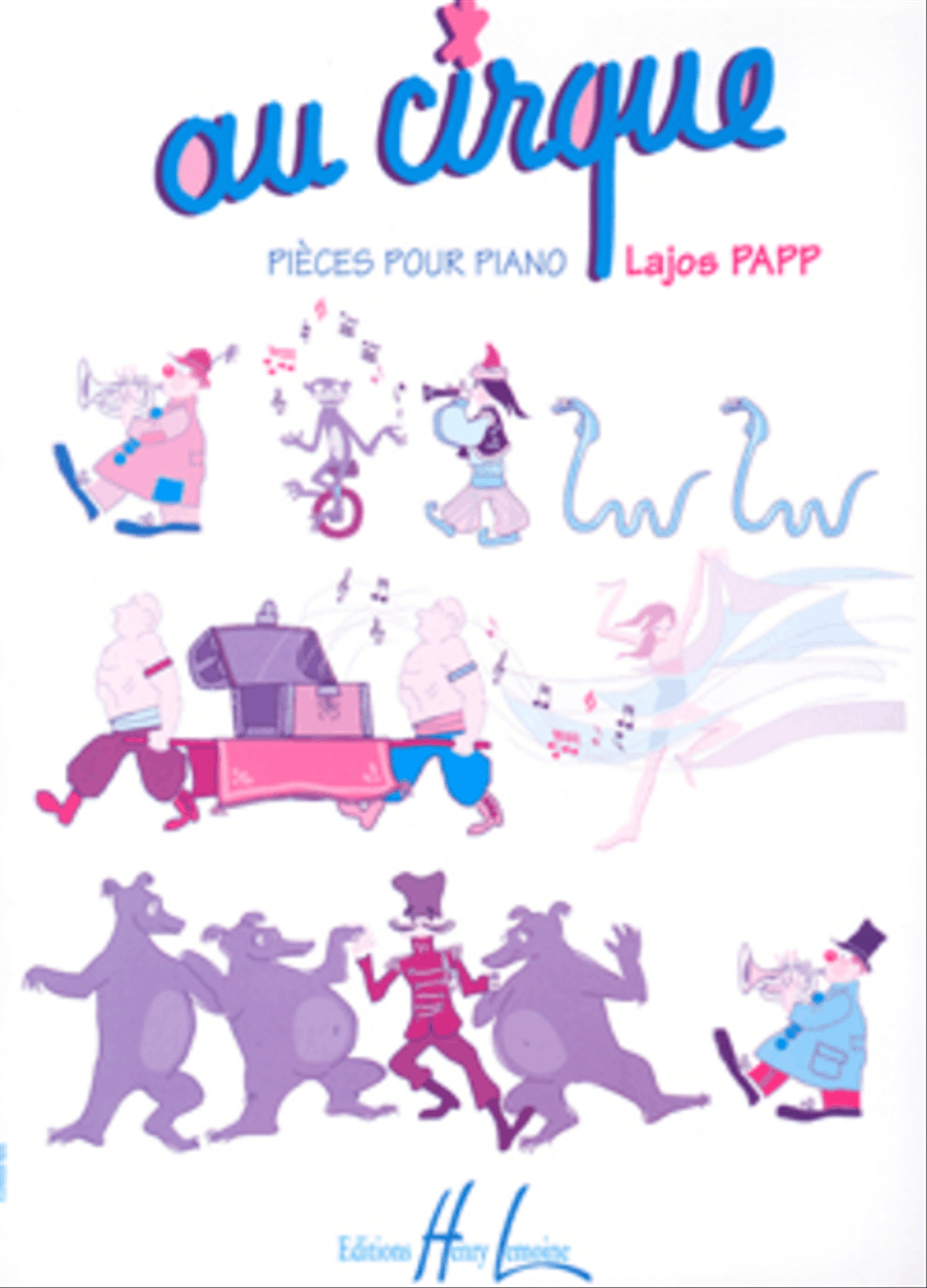 Au Cirque Piano Solo scores gallery preview page 1