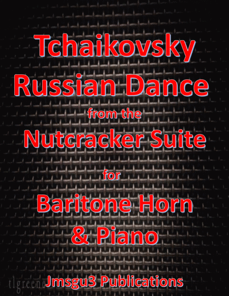Tchaikovsky: Russian Dance from Nutcracker Suite for Baritone Horn & Piano image number null