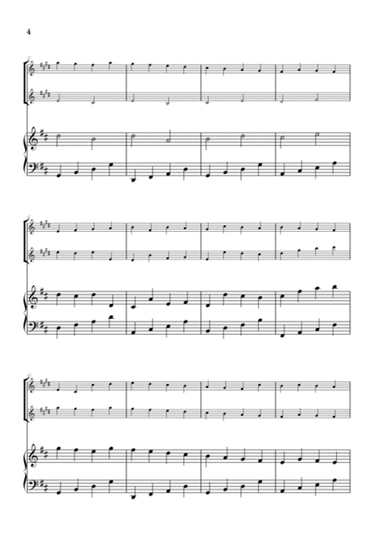 Pachelbel Canon in D • clarinet in Bb duet sheet music w/ piano accompaniment image number null