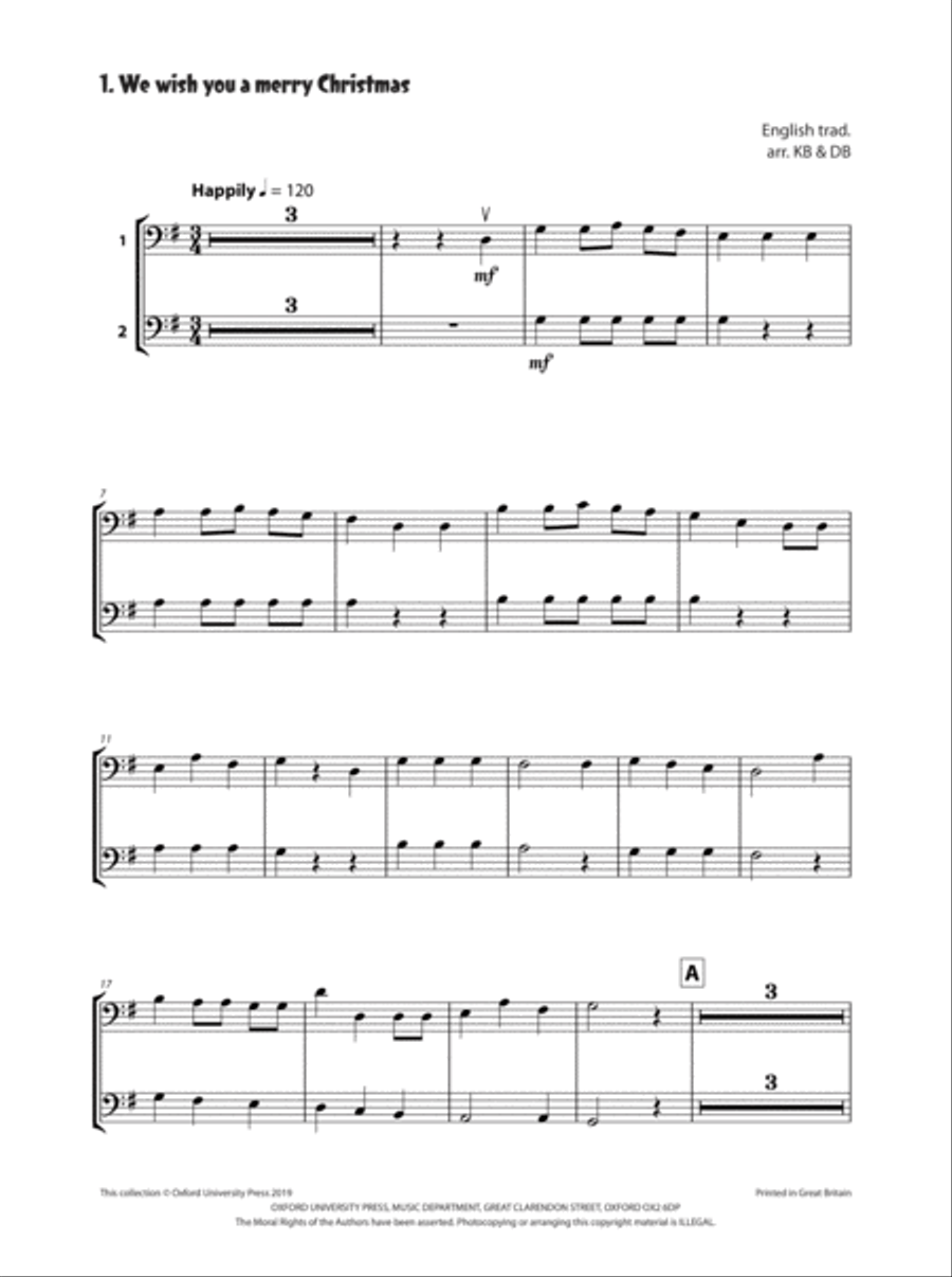 String Time Christmas String Orchestra scores gallery preview page 3