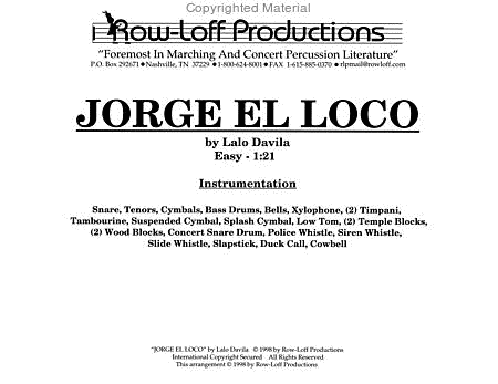 Jorge El Loco image number null