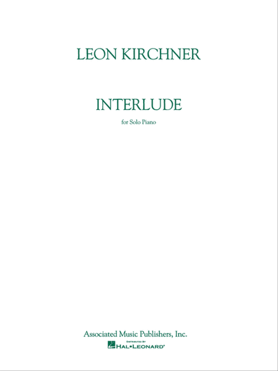 Interlude Piano Solo scores gallery preview page 1