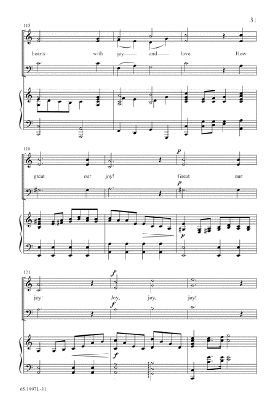 Candles and Carols Candles and Carols 3-Part scores gallery preview page 32