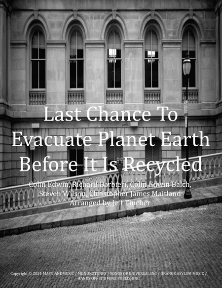 Last Chance To Evacuate Planet Earth Before It Is Recycled image number null