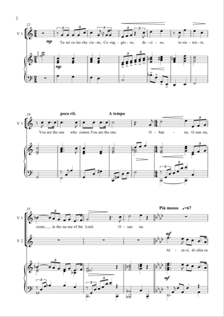 Osanna Piano scores gallery preview page 2