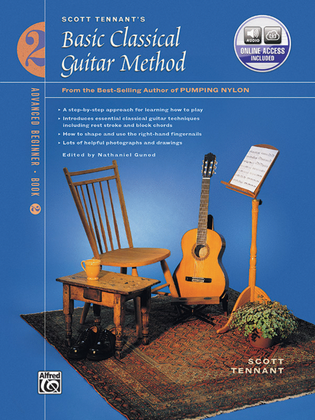 Book cover for Basic Classical Guitar Method, Book 2