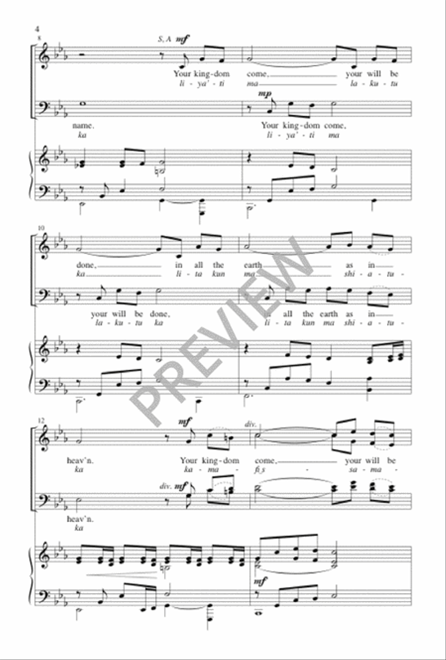 Abana 4-Part scores gallery preview page 4