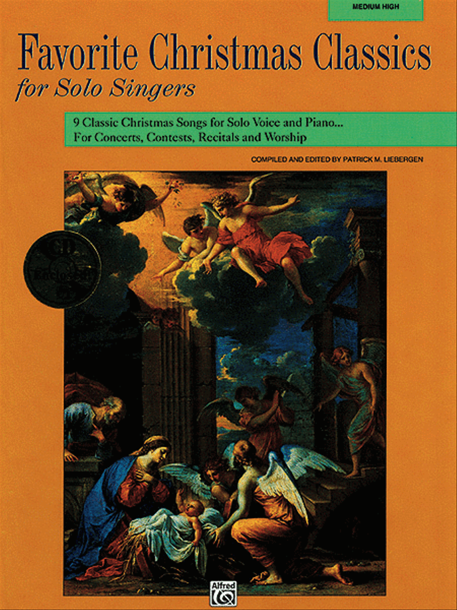 Favorite Christmas Classics for Solo Singers Medium-High Voice - Sheet Music