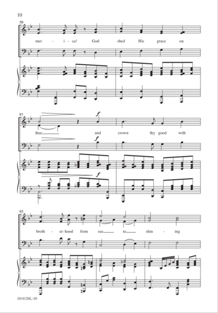 America 3-Part scores gallery preview page 10